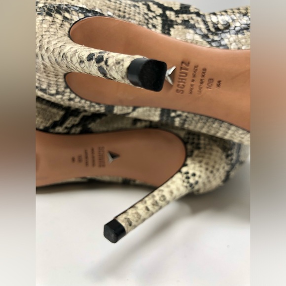 Schutz snake high boots size 10 - Picture 10 of 12